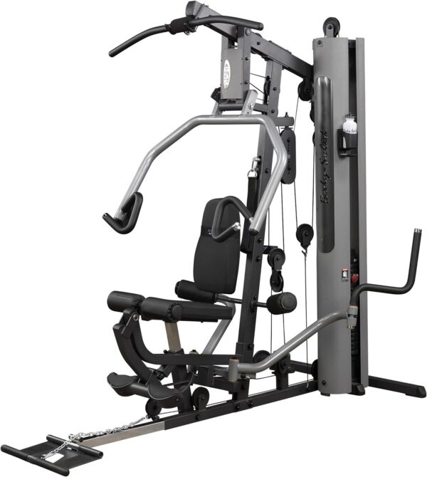 Body-Solid (G5S) Multi-Station With 210lb Selectorized Weights Stack Home Gym Machine, Arm & Leg Strength Training Equipment Functional Exercise Workout Station for Weight lifting and Bodybuilding
