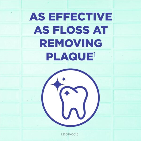 GUM Soft-Picks Advanced, Easy to Use Dental Picks for Teeth Cleaning and Gum Health, Disposable Interdental Brushes with Convenient Carry Case, Dentist Recommended Dental Picks, 60ct