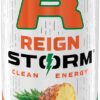 REIGN Storm, Tropical, Fitness & Wellness Energy Drink, 12 Fl Oz (Pack of 12)