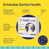 Teef For Life Protektin42 Plant-Derived Prebiotic Dental Powder for Dogs, Daily Dental Care, Clinically-Proven Formula Naturally Fights Plaque and Tartar, Refill Packet with 30 Servings