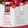 2 Pack Keto ACV Gummies - 4000mg Apple Cider Vinegar Gummies Sugar-Free with Probiotics, B12, Keto Supplements for Women & Men 240 Gummies