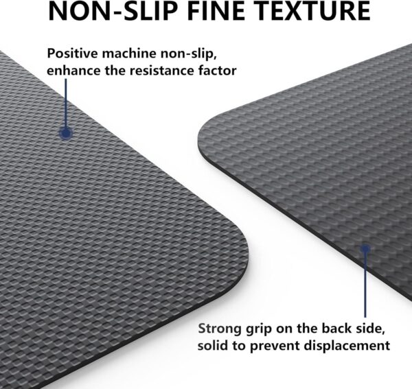 71PutB-N8oL._AC_SL1500_.jpg JISHAHS Universal Indoor Rowing Machine Mat- 8.5 x 2.3 FT Exercise Equipment Mat for Concept 2, Nordictrac, Peloton, Sunny, Hydrow etc. Extra Long Non-Slip and Waterproof, Under Rower Floors Protection