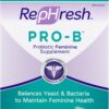 Rephresh Pro-B Probiotic Supplement for Women, 30 Oral Capsules