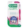 GUM Proxabrush Go-Betweens - Moderate - Interdental Brushes - Soft Bristled Dental Picks for Plaque Removal Health - Safe for Braces & Dental Devices, 10ct (4pk)