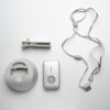 Medical Guardian MGMini – Medical Alert Necklace Systems for Seniors- Fast, Reliable Water-Resistant Panic Button, 4G GPS Tracker with 24/7 Emergency Operator Care -Includes Step Tracking (Silver)