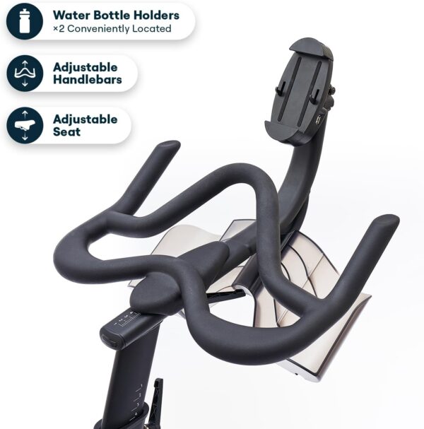 Echelon Smart Connect Fitness Bike + 30-Day Free Membership, Cushioned Seat, Bluetooth, Solid Design, Cycling, Instructors, Classes, 32 Levels
