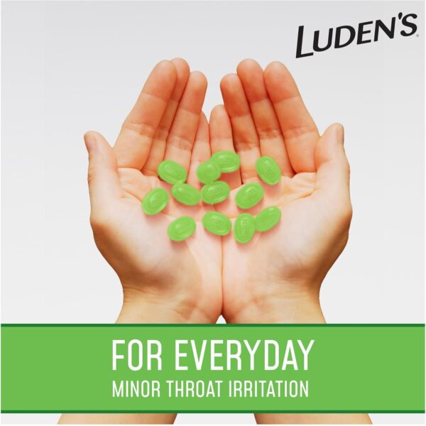 Ludens Soothing Throat Drops, Green Apple, 25 ct (Pack of 1)