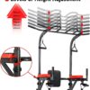 Power Tower Pull Up Bar Station Multi-Function Adjustable Strength Training Equipment Home Gym Strength Training Workout Equipment 440LBS
