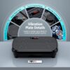 Vibration Plate Exercise Machine, Vibration Plate for Lymphatic Drainage 330 Lbs Capacity Whole Body Vibration Platform Machines Helps Weight Loss Shaping Toning Wellness Home Gyms Office