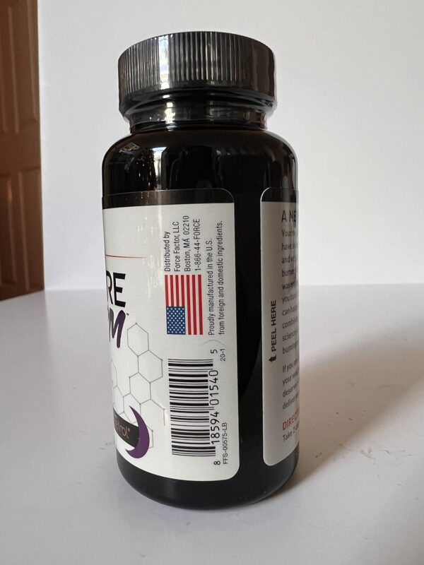 Force Factor LeanFire PM Weight Loss Pills for Women & Men, Fat Burner & Overnight Weight Loss Pills to Burn Fat, Boost Metabolism, Improve Sleep, Powerful Formula for Incredible Results, 60 Capsules