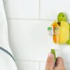 Flipper Fun Animal Turtle Toothbrush Cover – Kids Toothbrush Holder with Cover – Toothbrush Holders for Bathrooms - Suction Cup Toothbrush Holder