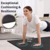 Foldable Yoga Mat - 6mm & 8mm Thick, Large, Lightweight, and Easy to Store - Anti-Slip Folding Exercise Mat for Yoga, Pilates, Home Workouts, and Floor Exercises