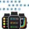 Smart Watch for Men with Earbuds Men Watches Blood Pressure Monitor Heart Rate Monitor Make/Answer Call Bluetooth Earphones Fitness Tracker Outdoor Sports Pedometer Calories Step Counter Waterproof