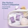 71Qsp9bn45L._SL1500_.jpg Body Restore Shower Steamers Aromatherapy 15 Pack - Easter Basket Stuffers, Relaxation Birthday Gifts for Mom, Dad, Best Friend, Travel Essentials, Stress Relief, Self Care, Bath Bombs - Lavender