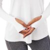 Bestisun Long Sleeve Yoga Workout Tops Lightweight Thumbhole Shirts Athletic Wear for Women