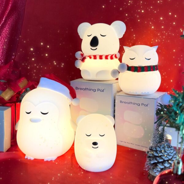 Breathing Pal 'Kyle'- Mindfulness Breathing Light, Guided Visual Meditation Breathing Light, Anxiety Relief Items for Calm Down Corner/Meditation/Sleep for Adult&Kid