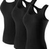 NELEUS Women's 3 Pack Compression Base Layer Dry Fit Tank Top