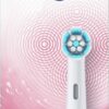 Oral-B iO Gentle Care Electric Toothbrush Head, Twisted & Angled Bristles for Deeper Plaque Removal, Pack of 4 Toothbrush Heads, Suitable for Mailbox, White