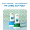 SmartMouth DDS Activated Clinical Mouthwash & Original Activated Mouthwash - for Fresh Breath - Clean Mint Flavor (Clinical) & Fresh Mint Flavor (Original), 16 fl oz Each