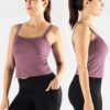 NELEUS Women's 3 Pack Athletic Compression Tank Top with Sport Bra Running Shirt