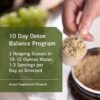 Standard Process SP Detox Balance - Whole-Food Detox Cleanse with Magnesium, Iron, Creatine, Milk Thistle, Protein, Calcium, Potassium, Choline, Arginine - Vegan, Gluten Free - 10-Day Program Kit