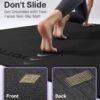 YOTTOY Large Yoga Mat (75 * 52 * 1/2inch),Extra Wide TPE Exercise Mat,Non-Slip Workout Mat for Pilates, Fitness, Barefoot, Home Gym Studio with Strap and Towel
