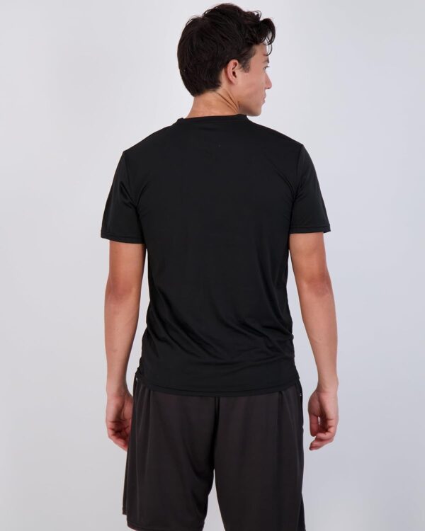 Real Essentials 5 Pack: Men’s V-Neck Dry-Fit Moisture Wicking Active Athletic Tech Performance T-Shirt