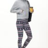 THE GYM PEOPLE Womens' Half Zip Pullover Fleece Stand Collar Crop Sweatshirt with Pockets Thumb Hole
