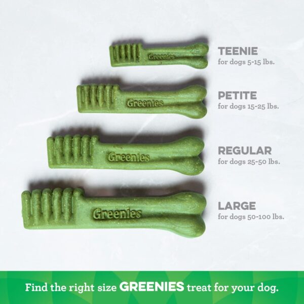Greenies Weight Management Petite Natural Dog Dental Care Chews Weight Control Dog Treats, 27 oz. Pack (45 Treats)