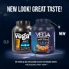 Vega Sport Premium Vegan Protein Powder Chocolate(45 Servings) 30g Plant Based Protein,5g BCAAs,Dairy Free,Gluten Free,Non GMO,Pea Protein for Women and Men,4lbs 5.9Oz(Packaging May Vary)