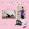 Resistance Bands for Working Out, Set of Elastic Bands for Exercise, Physical Therapy, Strength Training, Pilates, Fitness, Yoga, and Home Workouts, Bandas de Resistencia para Hacer Ejercicio