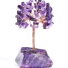 Amethyst Crystal Tree of Life,Money Tree Decorations,Crystals and Healing Stones,Reiki Positive Energy Gemstones Tree,Purple Room Office Desk Feng Shui Tree Decor Meditation Gifts for Women
