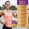 Keto ACV Gummies for Advanced Weight Loss - Gluten & Sugar-Free Apple Cider Vinegar Rapid Fat Burner Diet Supplement for Women Men - 60 Gummies (1000MG)