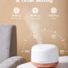 InnoGear 500ml Essential Oil Diffuser with Remote Control, Premium Ultrasonic Aromatherapy Diffusers Scent Humidifier Vaporizer Auto-Off Timer for Large Room Home, Yellow
