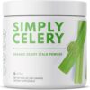 LaPura Organic Celery Powder Detox Cleanse - Fresh Celery Juice Powder to Support Gut Health & Naturally Detox - Cleanse & Detoxify, Antioxidant Just Celery Organic 30 Servings, 6.35 Ounce