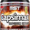 MST Capsimax Supplement 100mg V Capsules, 60 Servings Clinically Dosed Weight Management, Thermogenic, Appetite Control, Calorie Burning, Metabolic Health, Stimulant Free. BSCG Certified