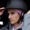 Equestrian Headbands Designed to Wick Moisture and Protect Hair Under Helmets, for Horseback Riding, Biking, and Securing Ear Buds