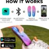 SALTED Smart Insole with Motion Sensor - Golf Swing Posture Analysis Trainer - Track Weight Shift for Improves Distance - Connects Phones & Tablet PCs via Bluetooth - iOS/Android App
