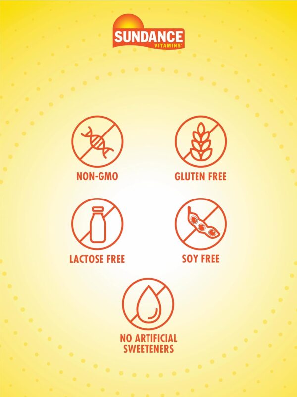 Sundance ABC Complete Multivitamin for Women & Men | with Iron | 60 Caplets | with Mineral Formula | Non-GMO and Gluten Free Supplement