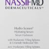 NassifMD Hydro-Screen - Clinical Grade Serum with Premium Ingredients: Ceramides, Retinol, Bakuchiol, Hyaluronic Acid - Anti Aging Treatment