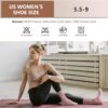 Purplepig 3 Pairs Grip Pilates Socks Non-Slip Yoga Socks for Women Pilates, Pure Barre, Barefoot Workout, Pregnancy, Hospital