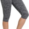 FITTOO Women's Yoga Capris Leggings Pockets Workout Pants