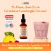 Garcinia Cambogia - Appetite Suppressant for Weight Loss - Stronger Than Pills & Capsules (60% HCA) 4X Ultra Concentrated Liquid Supplement - Carb Blocker - 2 fl. oz. Natural Raspberry Mango