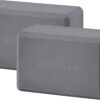 Gaiam Yoga Block - Supportive Latex-Free Eva Foam - Soft Non-Slip Surface with Beveled Edges for Yoga, Pilates, Meditation - Yoga Accessories for Stability, Balance, Deepen Stretches