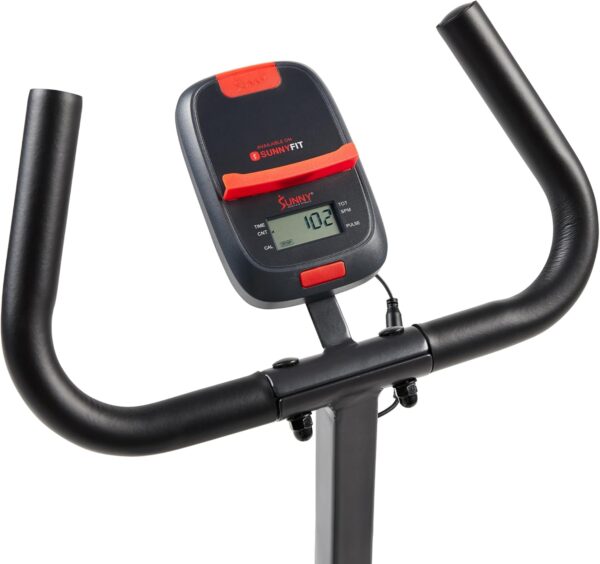 Sunny Health & Fitness Smart Foldable Cardio Stair Stepper Vertical Climber Exercise Machine for Home Workout with Long Extended Step Range 330 lbs Max Weight, Optional Connection w/Free SunnyFit App