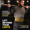 5mm Premium Weight Lifting Belt - 100% Genuine Leather Weightlifting Belt - Comfortable Squat Belt, Deadlift Belt or Powerlifting Belt - Workout Belt for Strength Training - Gym Belt for Men and Women