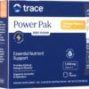 Trace Minerals Power Pak Sugar-Free - Immune & Energy Health Support - Powder Drink Mix with Vitamins & Minerals - Supports Hydration & Mineral Absorption - Orange Mango, 30 Packets (30 Servings)