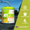 GAT SPORT JetFuel Tropic Thunderburst Thermo Powder for Fat Burning, ZumXR Caffeine, Carnitine, Theanine, for Men & Women, 60 Servings