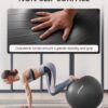 Trideer Yoga Ball Exercise Ball for Working Out, 5 Sizes Gym Ball, Birthing Ball for Pregnancy, Swiss Ball for Physical Therapy, Balance, Stability, Fitness, Office Ball Chair, Quick Pump Included