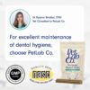 PetLab Co. Dental Sticks – Dog Dental Chews -Target Plaque & Tartar Build-Up at The Source - Designed to Maintain Your Dog’s Oral Health, Keep Breath Fresh and Provide Digestive Help (6 Sticks)